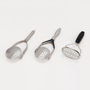 Stainless Steel Manual Potato Masher Set