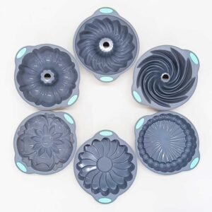 Round Textured Silicone Cake Pan