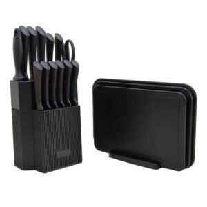 Kitchen Knife with Cutting Board Set Combo