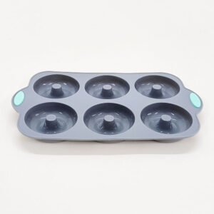 6-Cavity Silicone Donut Mold
