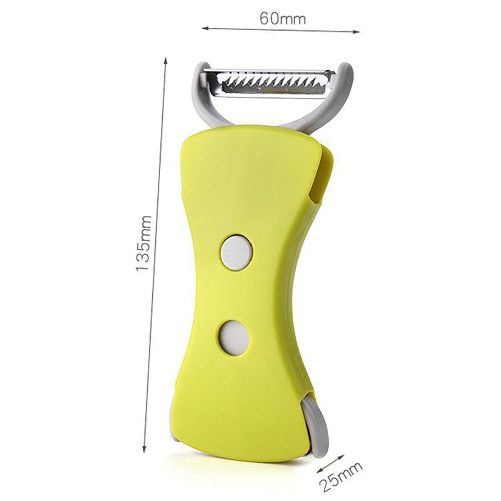 2-in-1 Dual Head Sliding Peeler