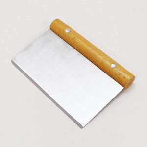 Multi-Purpose Stainless Steel Dough Cutter & Scraper