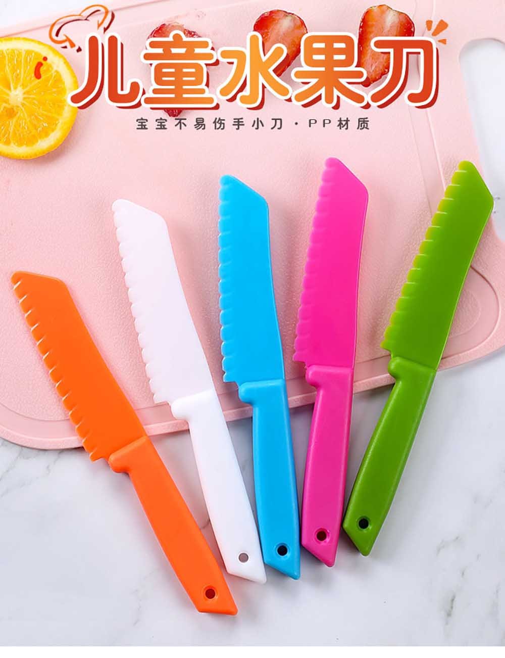 Kids Safe Plastic Knives