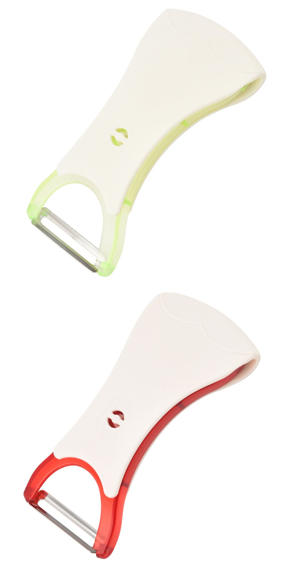 360° Rotating Dual-Blade Peeler