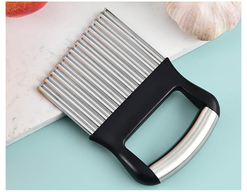 Wavy French Fry Cutter for Potatoes & Carrots