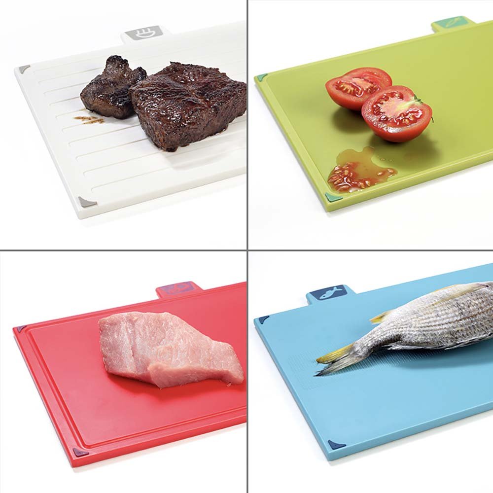 9-Piece Ceramic Knife & Cutting Board Set
