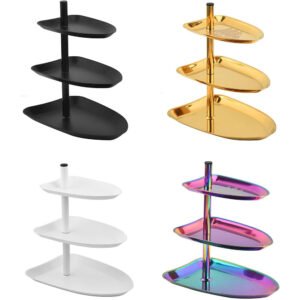 3-Tier Boat-Shaped Display Tray