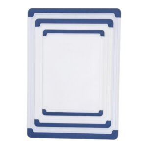 4-Piece Food-Grade PP+TPR Cutting Board Set