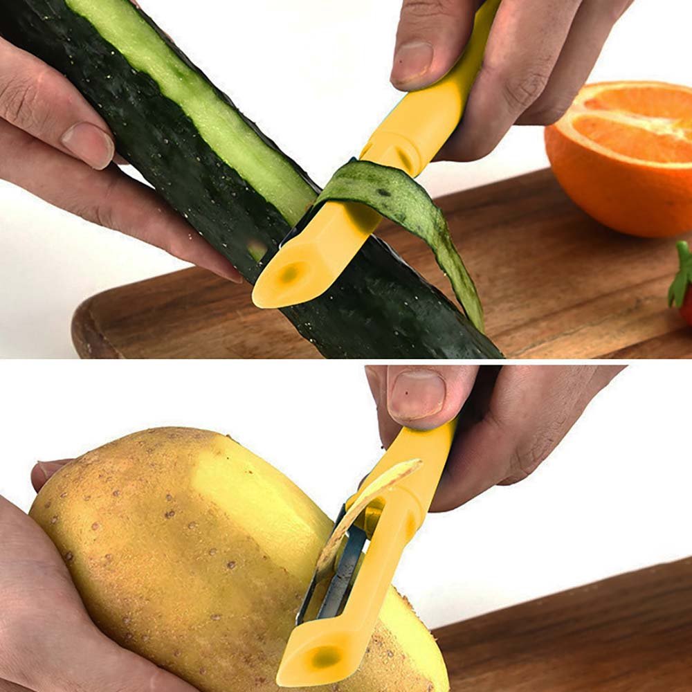 Stainless Steel Straight Peeler with PP Handle