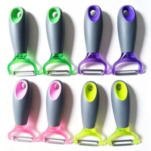 Vegetable & Fruit Peeler with Fat Rounded Ergonomic Handle