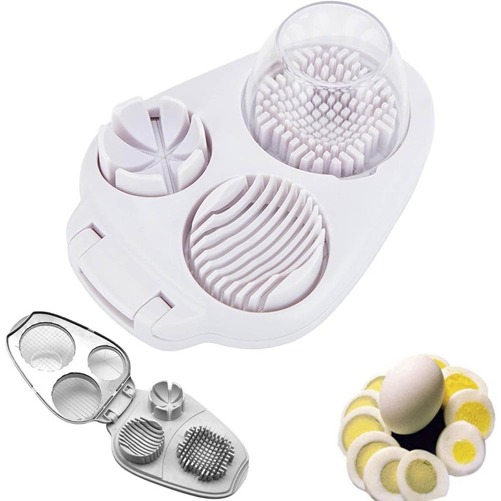 3-in-1 Multi-Function Egg & Fruit Slicer