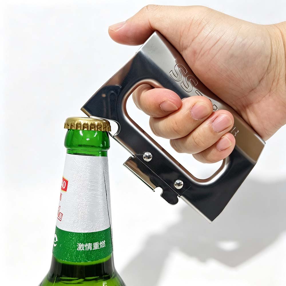 2-in-1 Stainless Steel Can & Bottle Opener