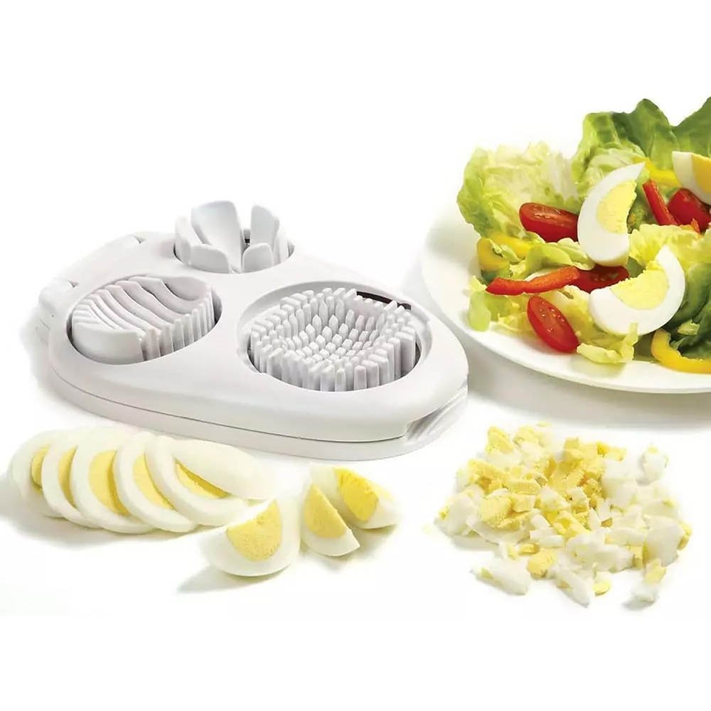 3-in-1 Multi-Function Egg & Fruit Slicer
