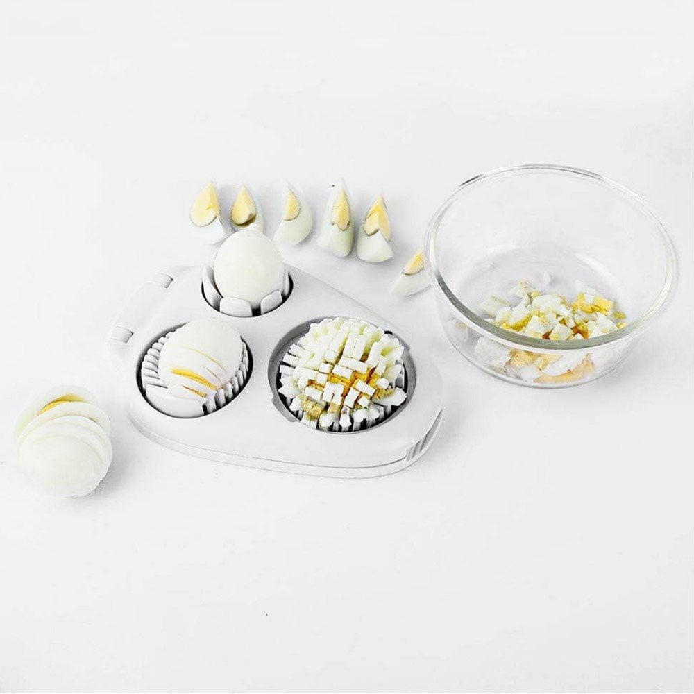 3-in-1 Multi-Function Egg & Fruit Slicer