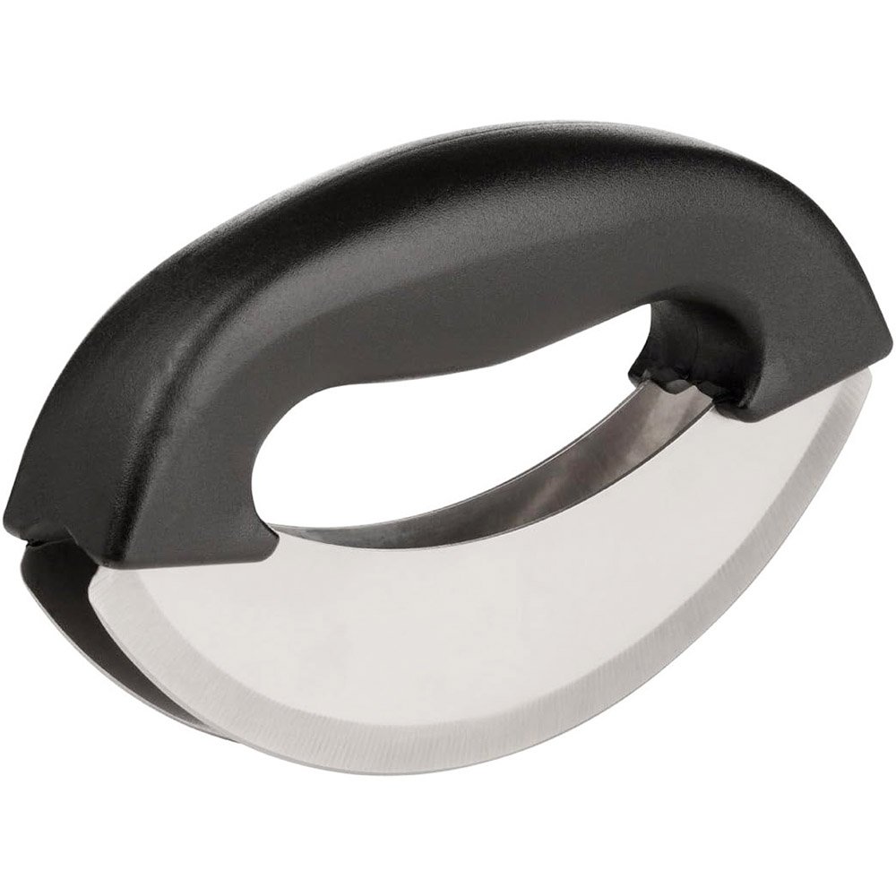 Double-Blade Rocking Mezzaluna Knife Chopper