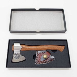 Azure Dragon Engraved Survival Axe - TX Kitchenware