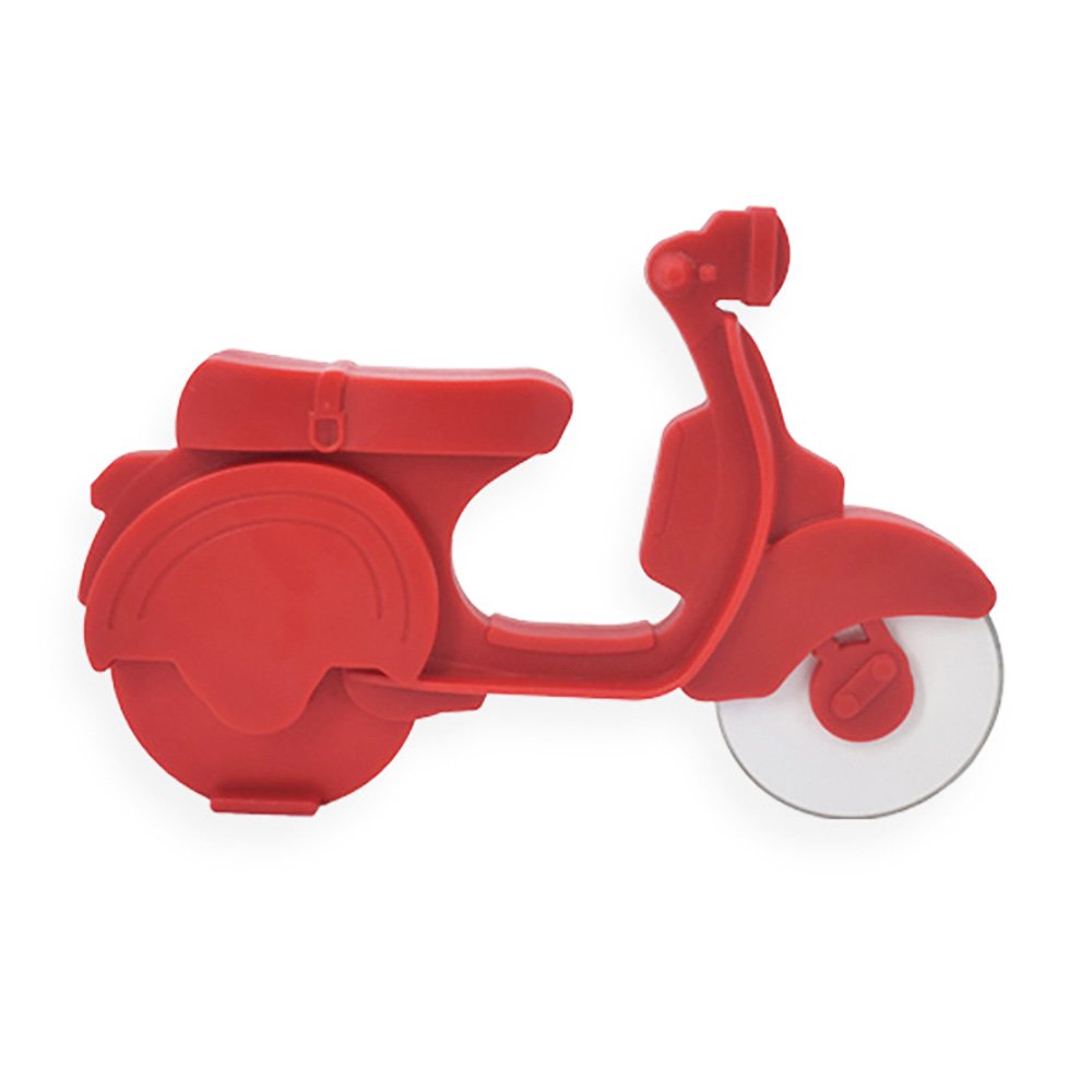 Motorcycle-Shaped Stainless Steel Pizza Cutter