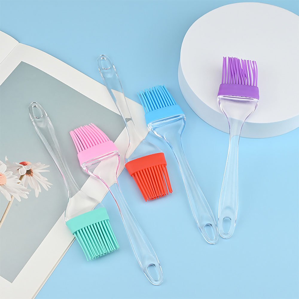 Detachable Silicone Basting Brush with Transparent Handle