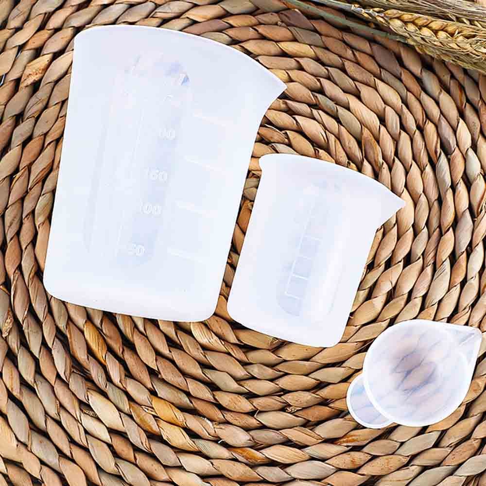 3-Piece Silicone Measuring Cup Set