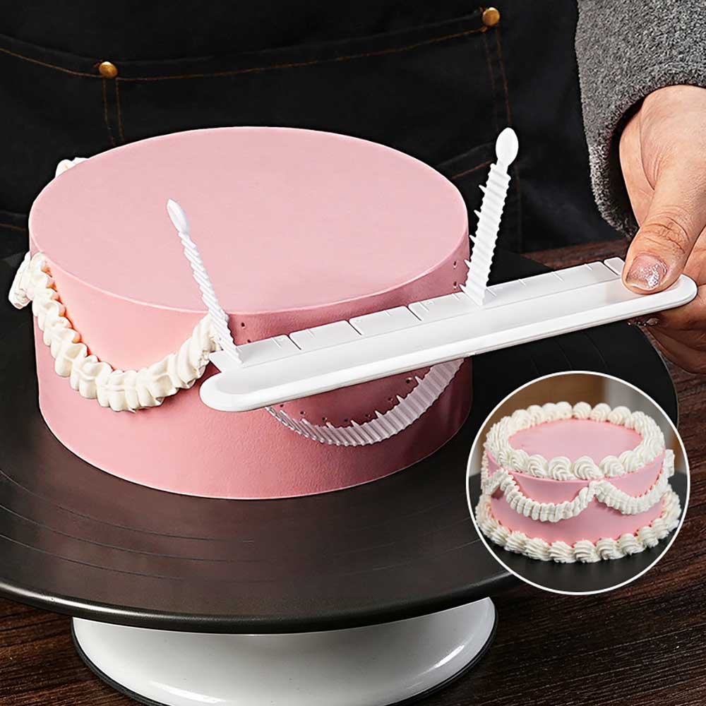 Curved Cake Piping Guide Tool