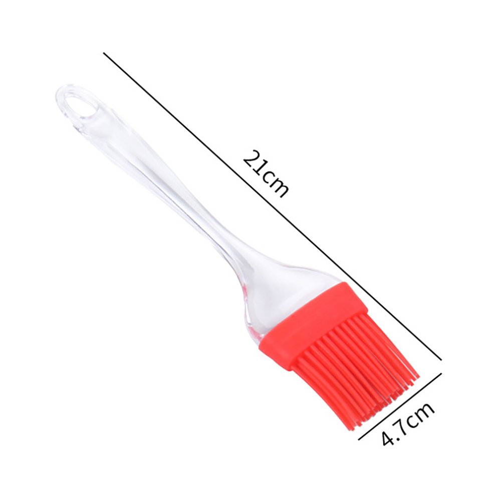 Detachable Silicone Basting Brush with Transparent Handle