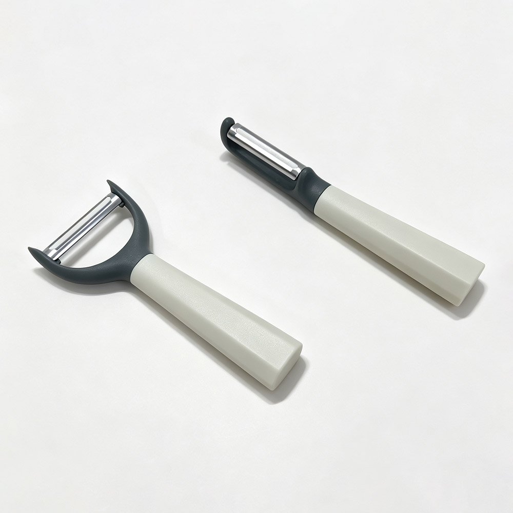 2-Piece Y & Straight Vegetable Peeler Set