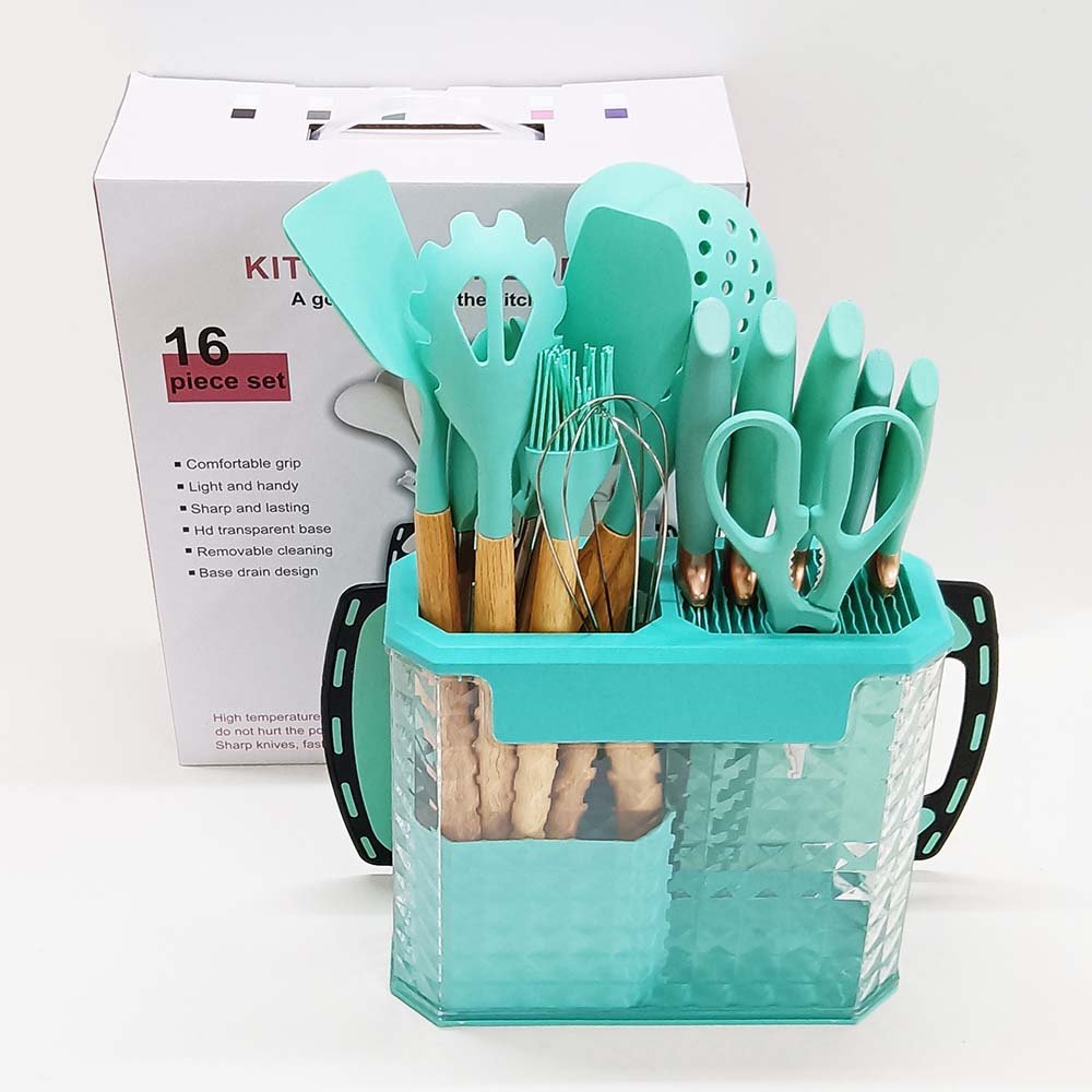 16-Piece Complete Kitchen Utensil Set