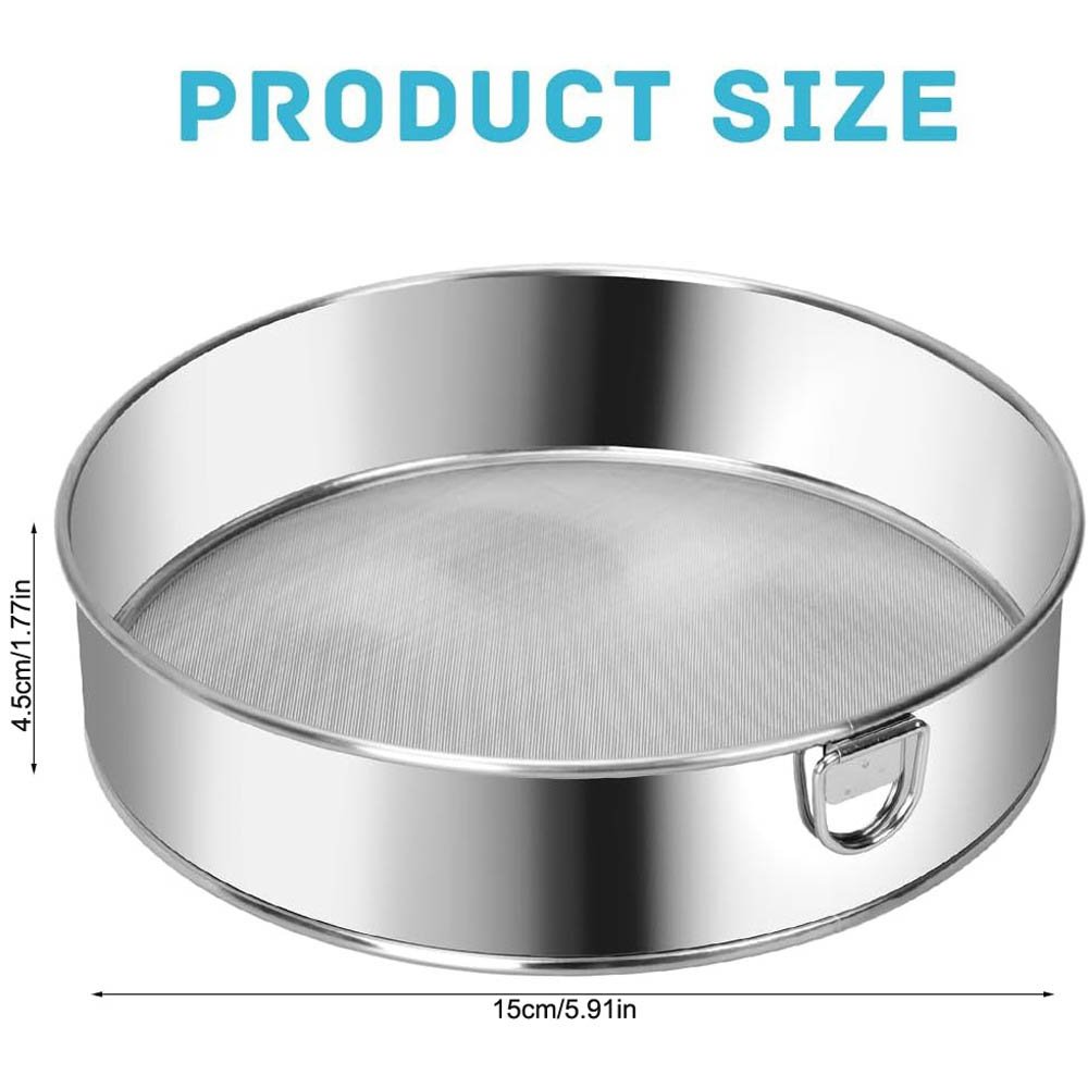 Stainless Steel Handheld Flour Sifter
