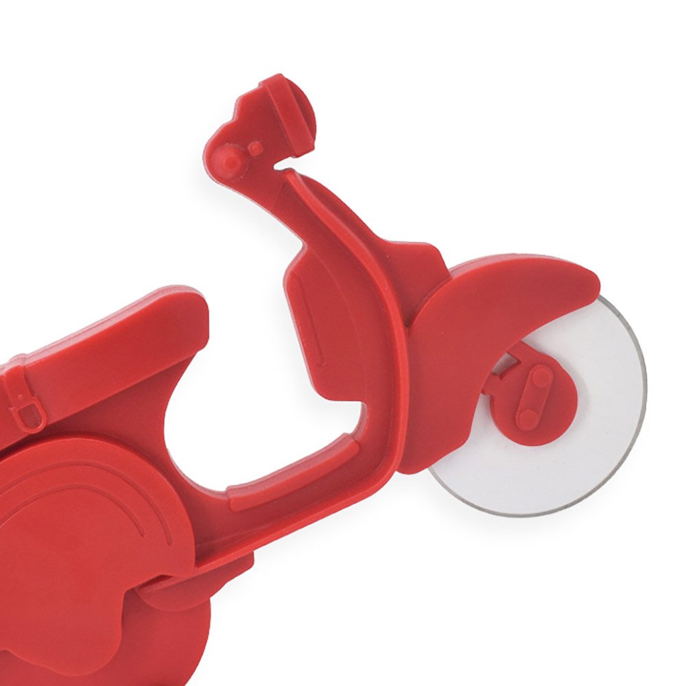 Motorcycle-Shaped Stainless Steel Pizza Cutter