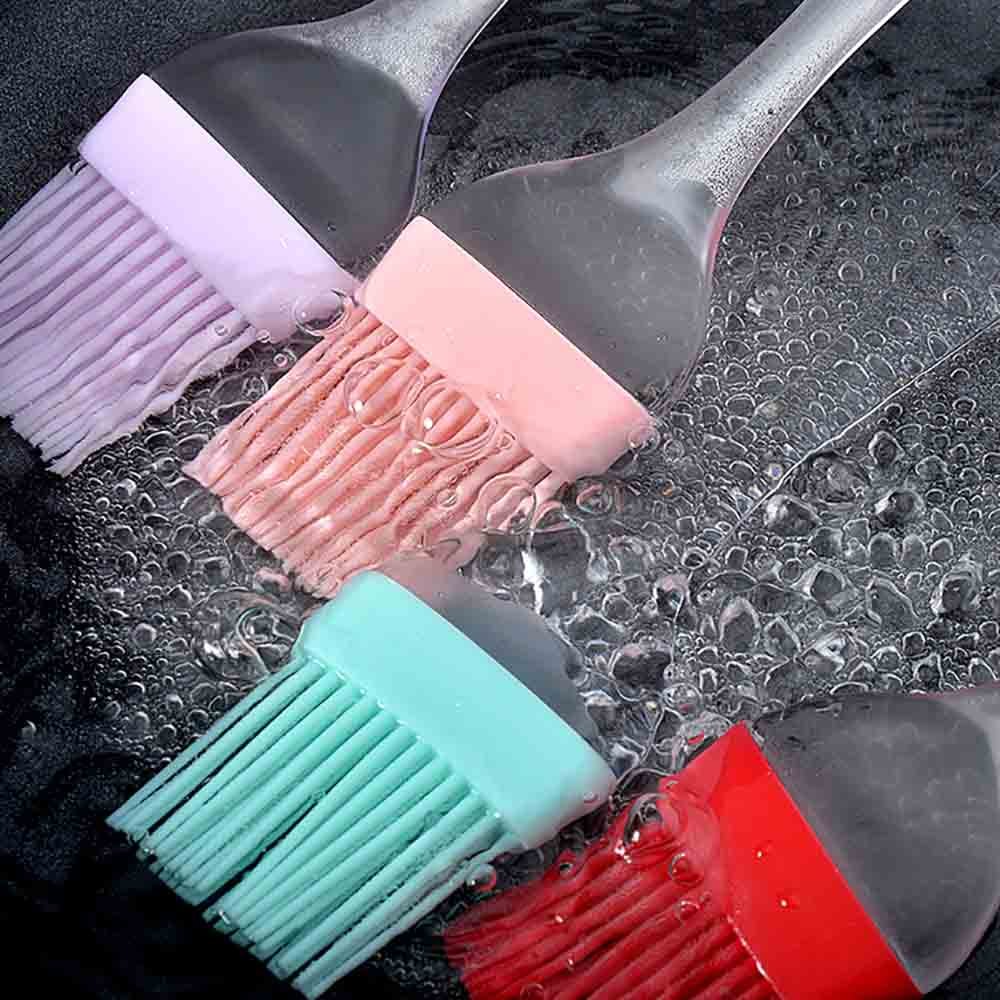 Detachable Silicone Basting Brush with Transparent Handle