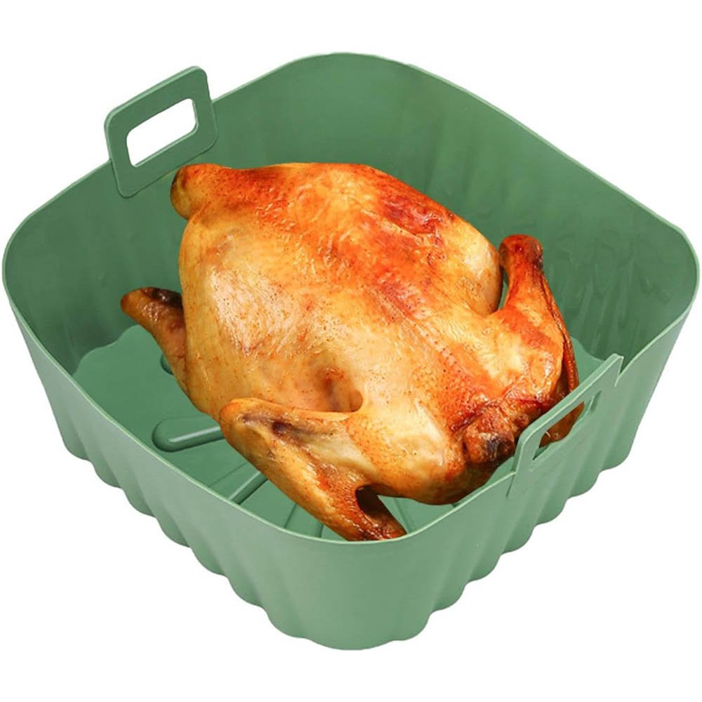 Square Silicone Air Fryer Basket