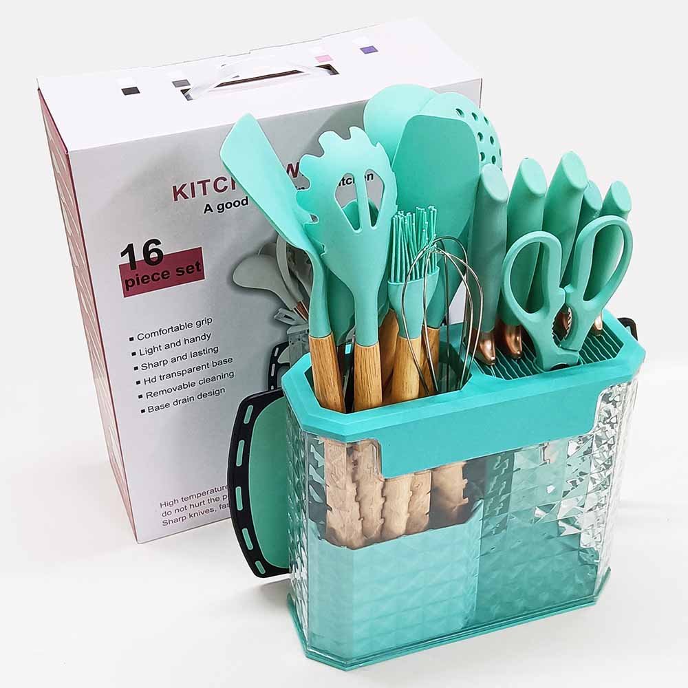 16-Piece Complete Kitchen Utensil Set