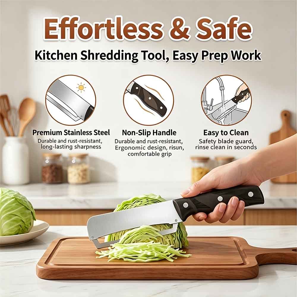 Multi-Function Stainless Steel Peeler & Cutter