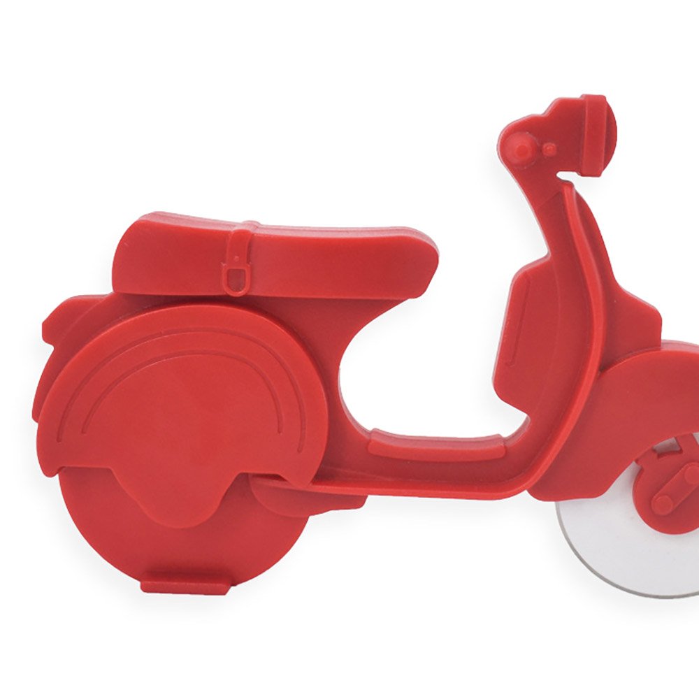 Motorcycle-Shaped Stainless Steel Pizza Cutter