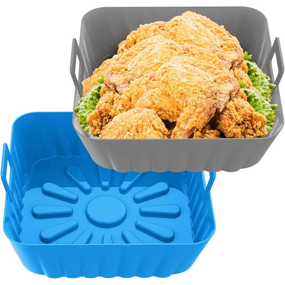 Square Silicone Air Fryer Basket