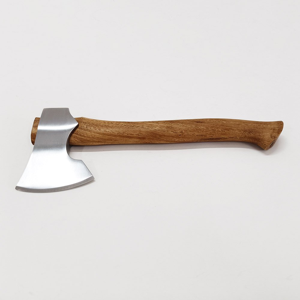 Stainless Steel Hatchet with Wood Handle