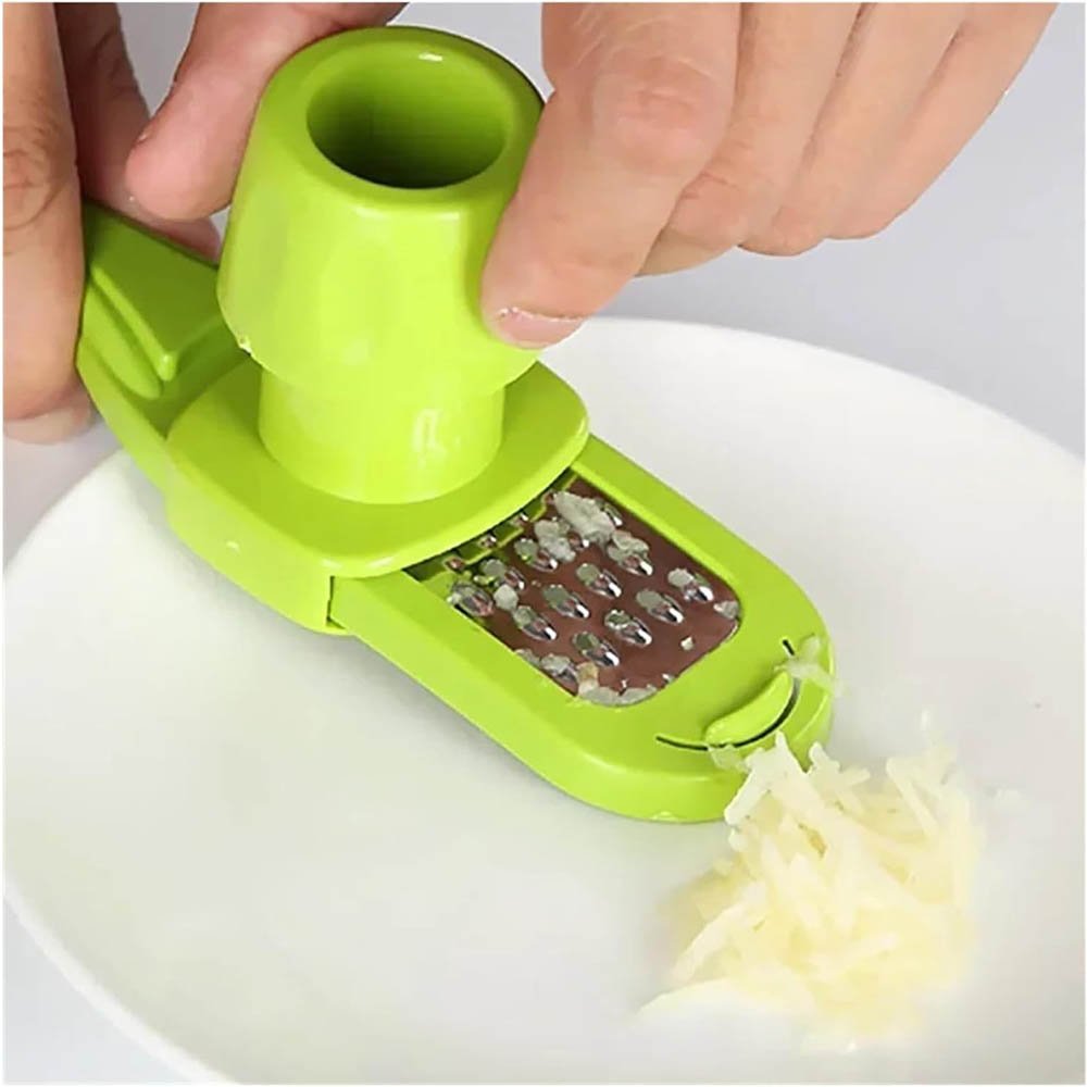 Premium Manual Garlic Press & Grater