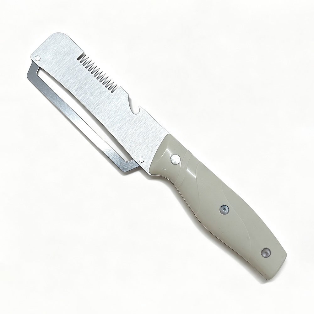 Multi-Function Vegetable Peeler with Opener & Onion Slicer