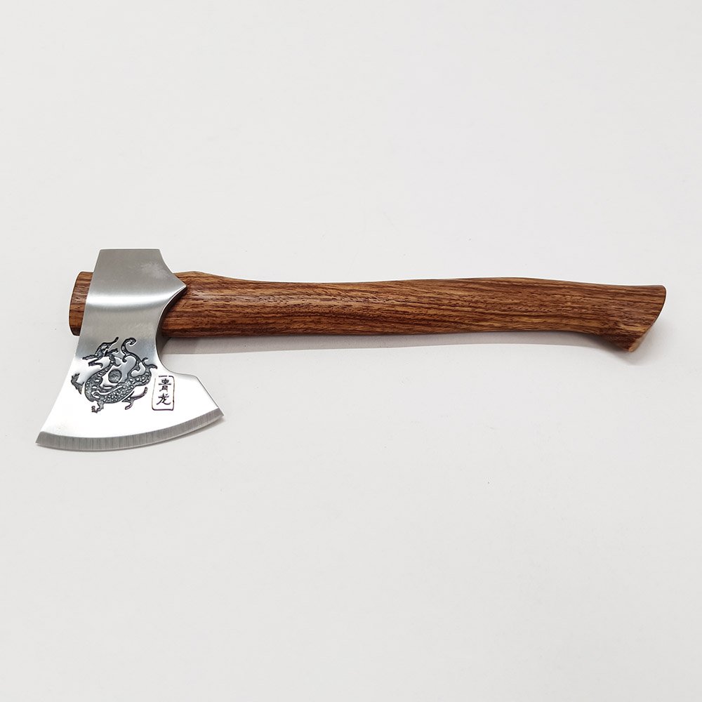 Azure Dragon Engraved Survival Axe