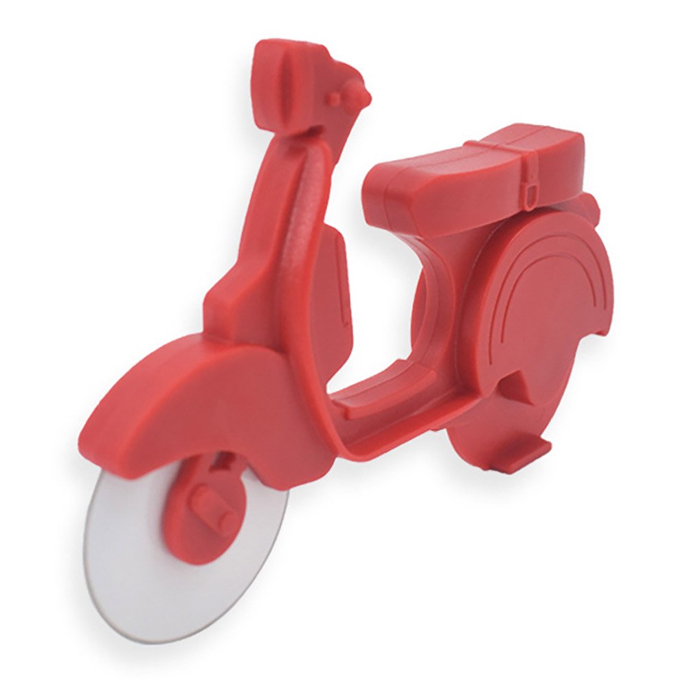 Motorcycle-Shaped Stainless Steel Pizza Cutter