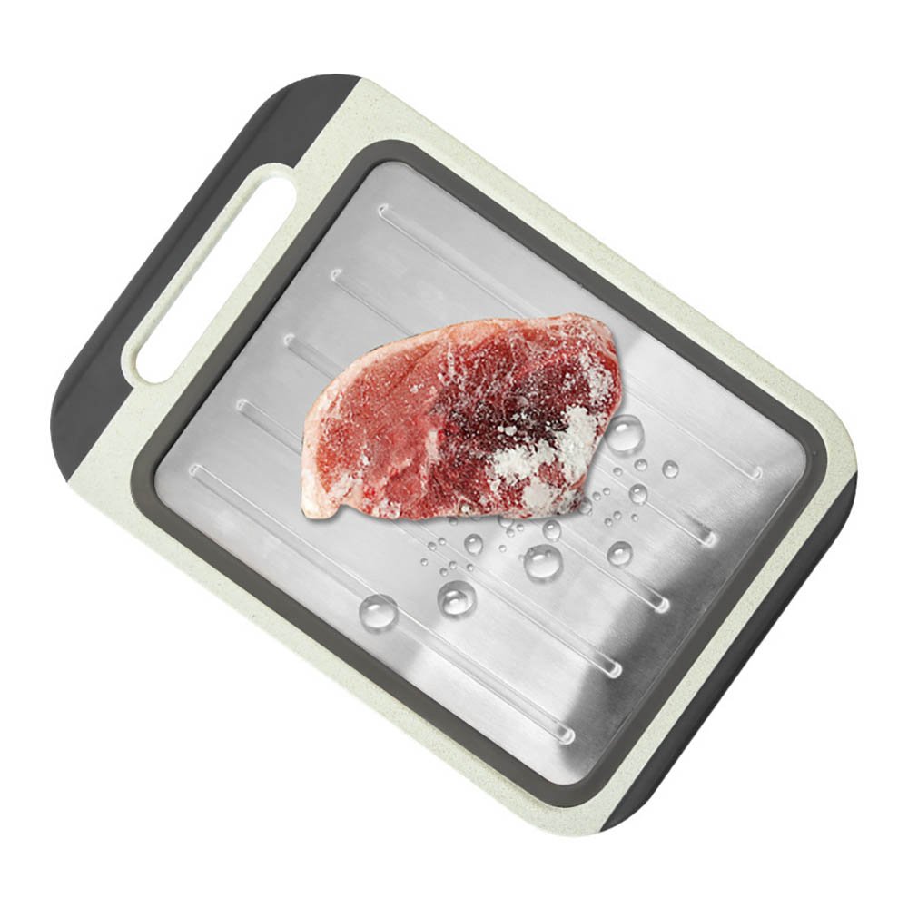 Stainless Steel Defrosting Cutting Board