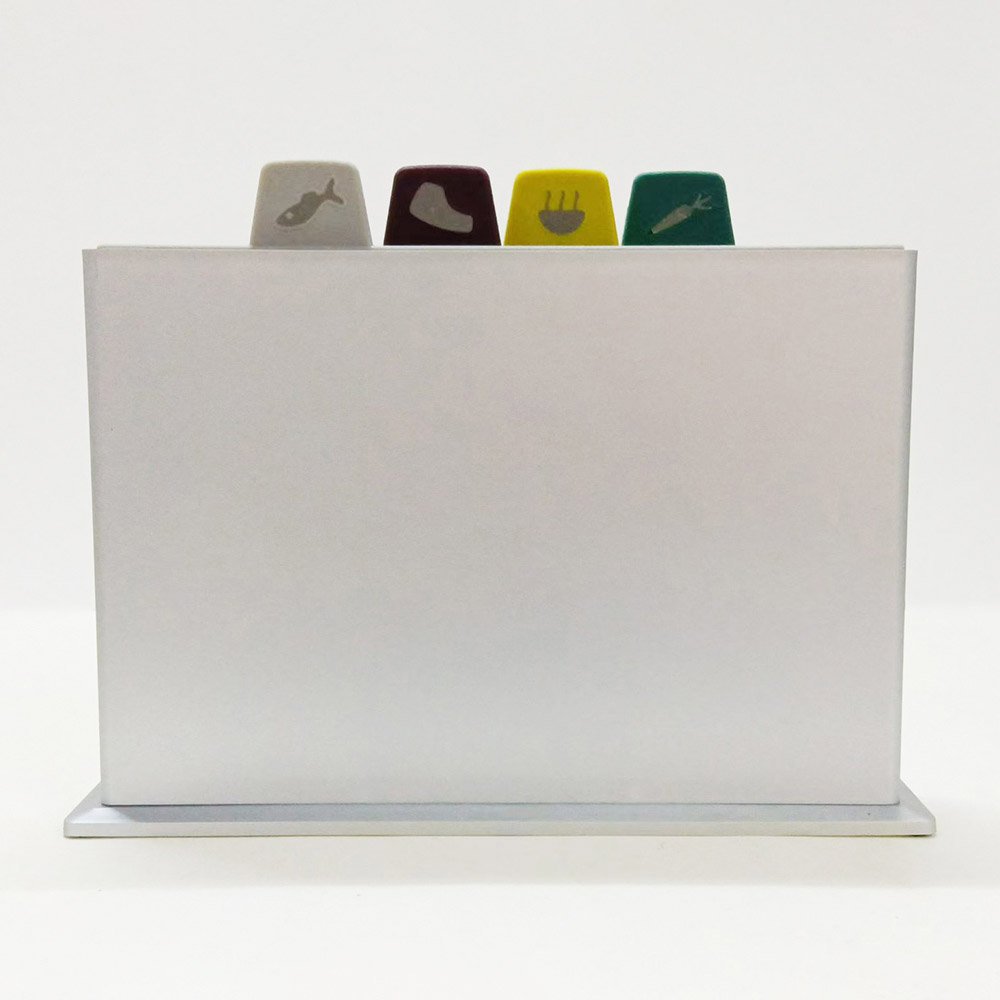 4-Piece Color-Coded Chopping Board Set