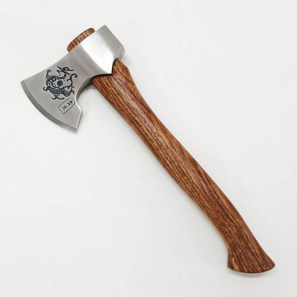 Azure Dragon Engraved Survival Axe
