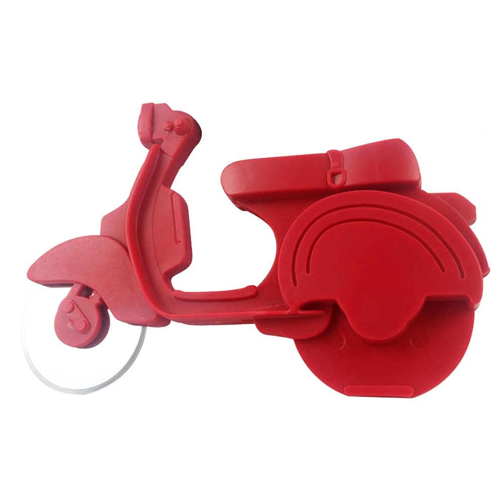 Motorcycle-Shaped Stainless Steel Pizza Cutter