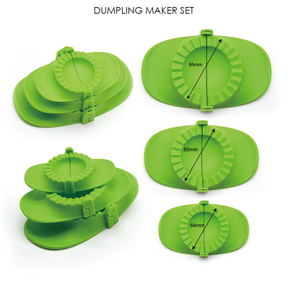3-Piece Dumpling Clamp Set