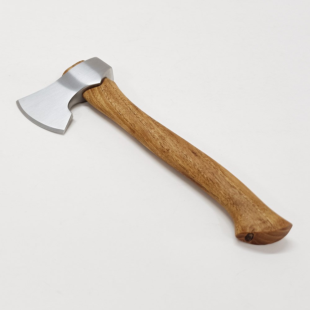 Stainless Steel Hatchet with Wood Handle
