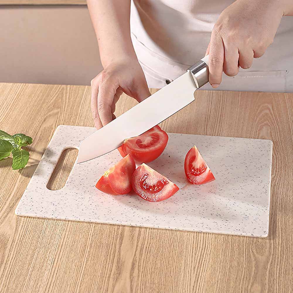 4-Piece Plastic Cutting Board Set with Mini Stand