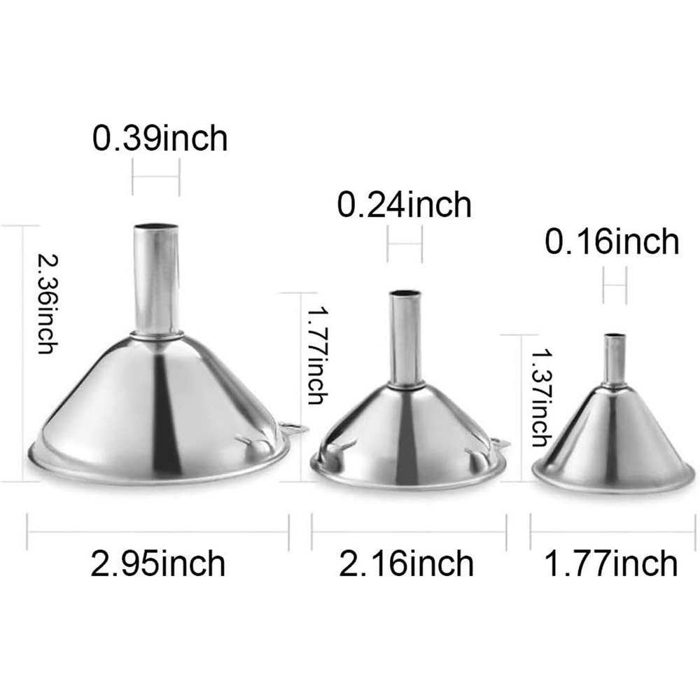3-Piece Funnel Set