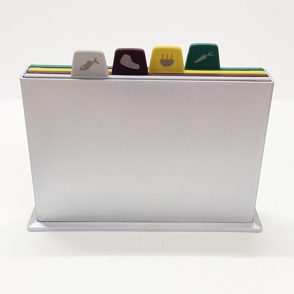 4-Piece Color-Coded Chopping Board Set