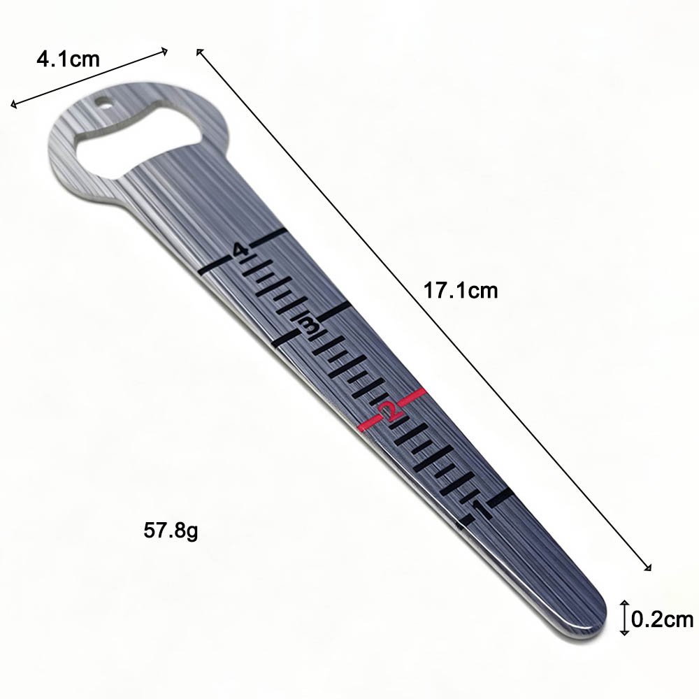 Stainless Steel Flat Bottle Opener